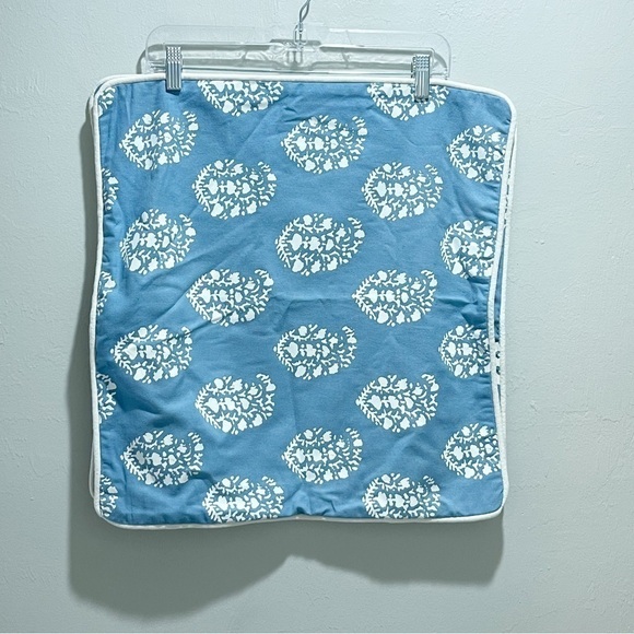 ELEMENTS BY ERIN GATES Set Of 2 Clover Paisley Block Print Pillow Covers 20”X20” - Picture 2 of 5